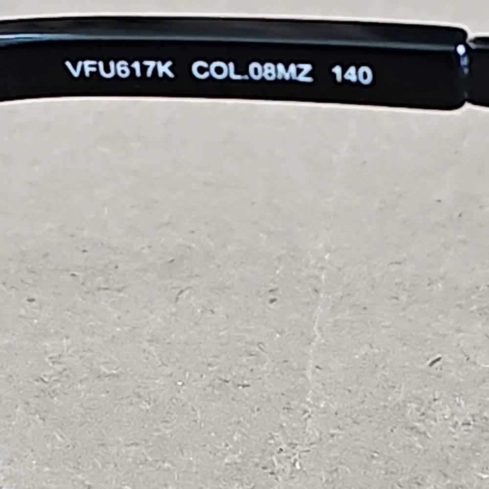 Furla VFU617K Round Eyeglasses Gold Black 50-19-140 Col.08MZ Frames